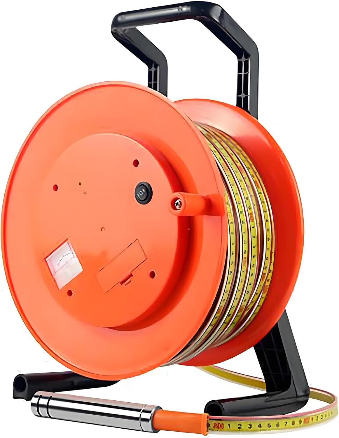 Well Water Level Meter - 15mm Stainless Steel Probe on Cable Reel, Accurate Depth Detection up to 20m (65.6ft), Peak Display Function for Reliable Water Level Measurements