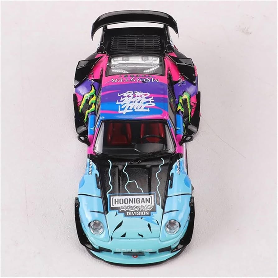 Amazon | ミニカー 1:64 ポルシェ Rwb 993 Hoonigan 塗装