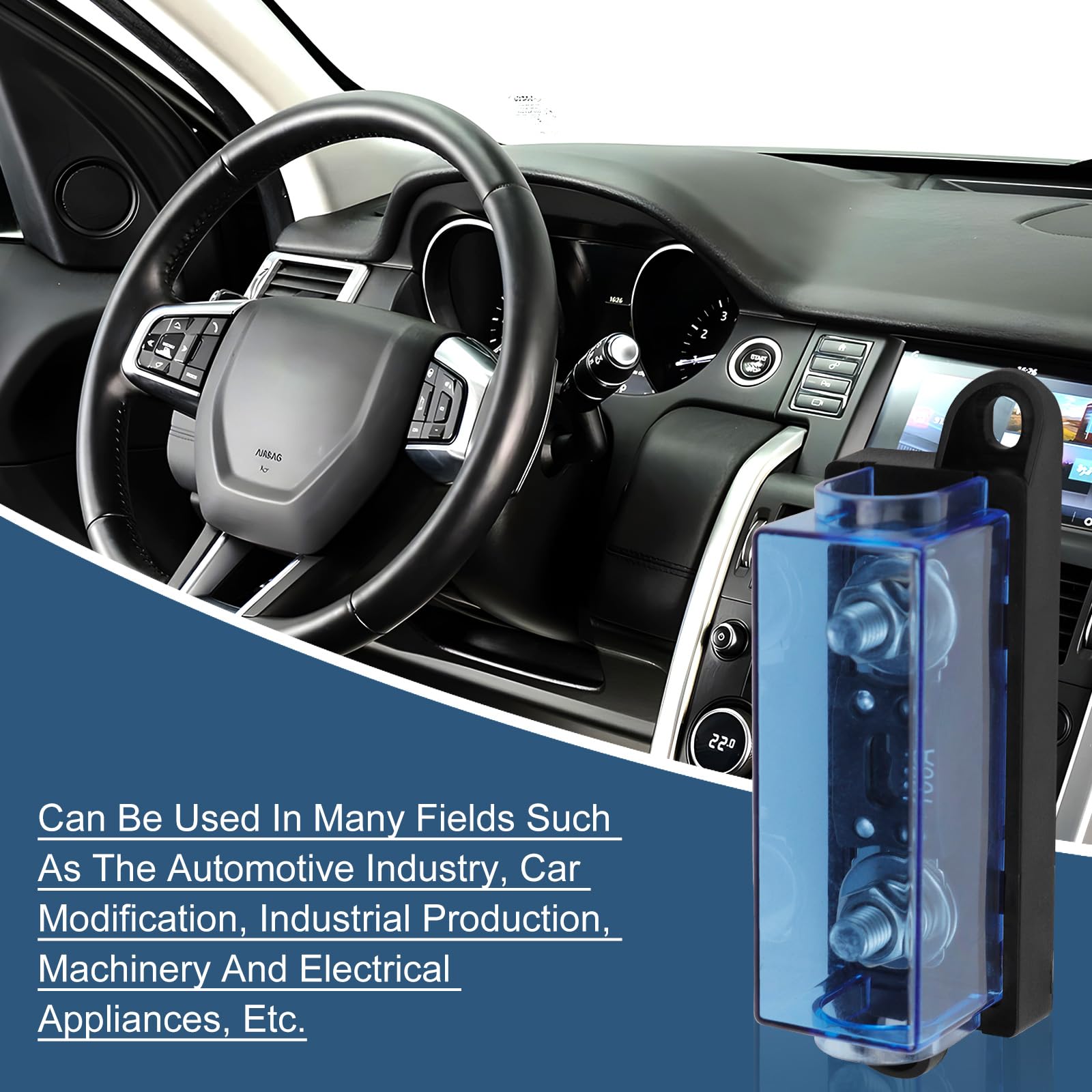 ANM-zekeringhouder Mega krachtstroomzekeringhouder Mega auto ANM-zekeringhouder Mega krachtstroomzekeringhouder Mega auto