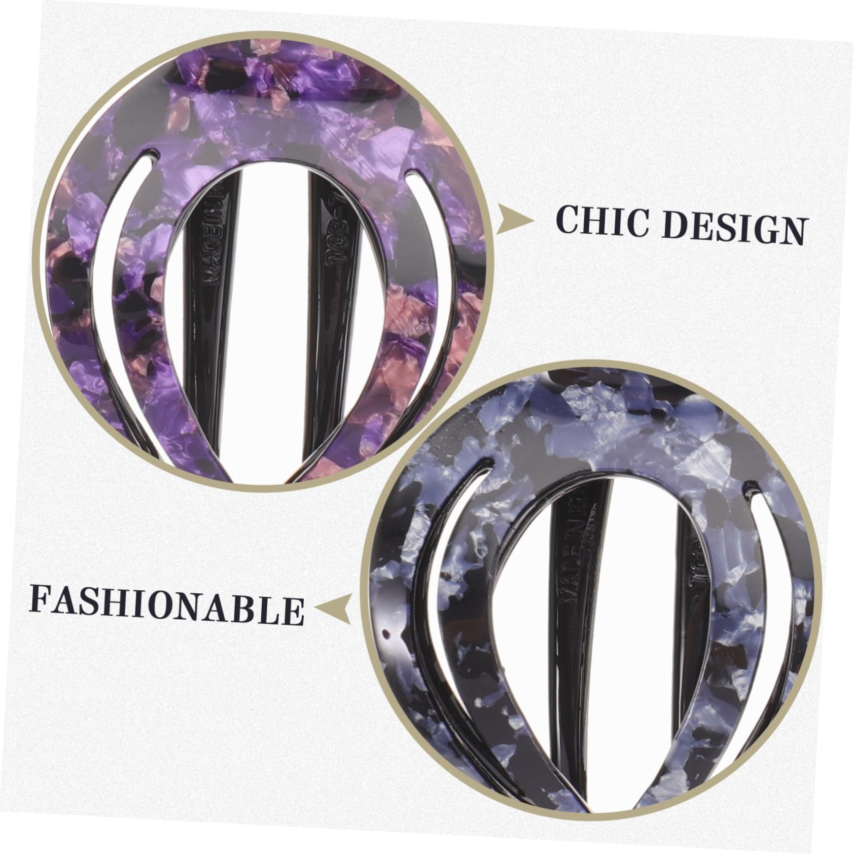FRCOLOR 12 Pièces Clip bec de canard clip à trois dents griffes de cheveux pince à cheveux pieuvre pinces cheveu hairpin barrettes à cheveux pinces à cheveux pince à griffes pour femmes