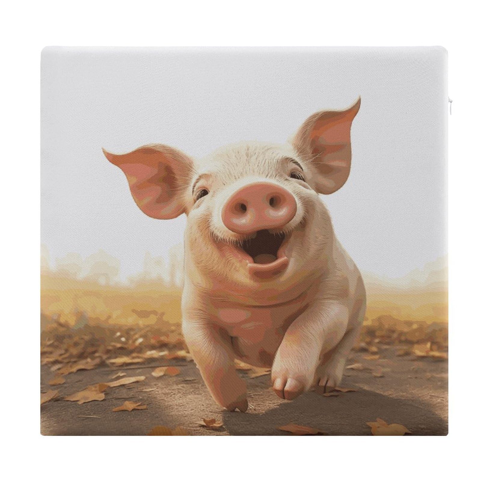 Adfgyerh Style Smiling (17) Cushions Memory Foam For Adults, Seat Cushion Chair Pads Soft, Square Pillows For Dining, Kitchen, Office, Patio Chairs