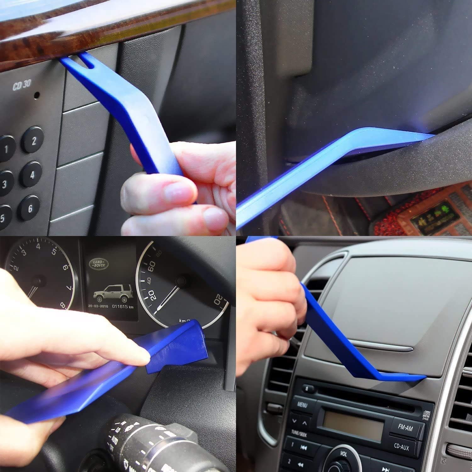 GLISTON 9 pcs Auto Trim Removal Tool