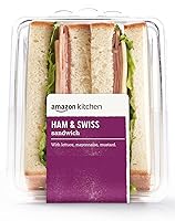 Vista 1 de Yaxa Kitchen, Sandwich de jamón y suizo, 6.7 onzas