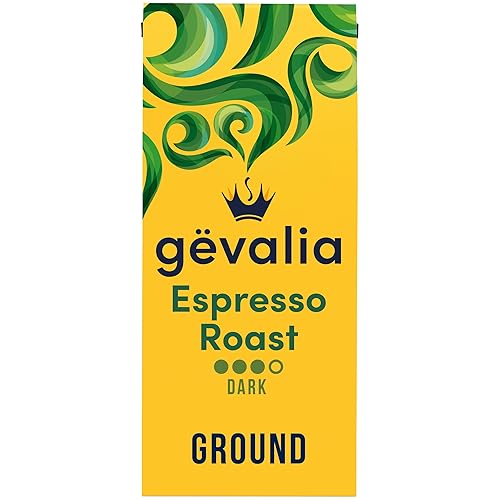 Gevalia Café molido espresso tostado oscuro (bolsa de 12 onzas)