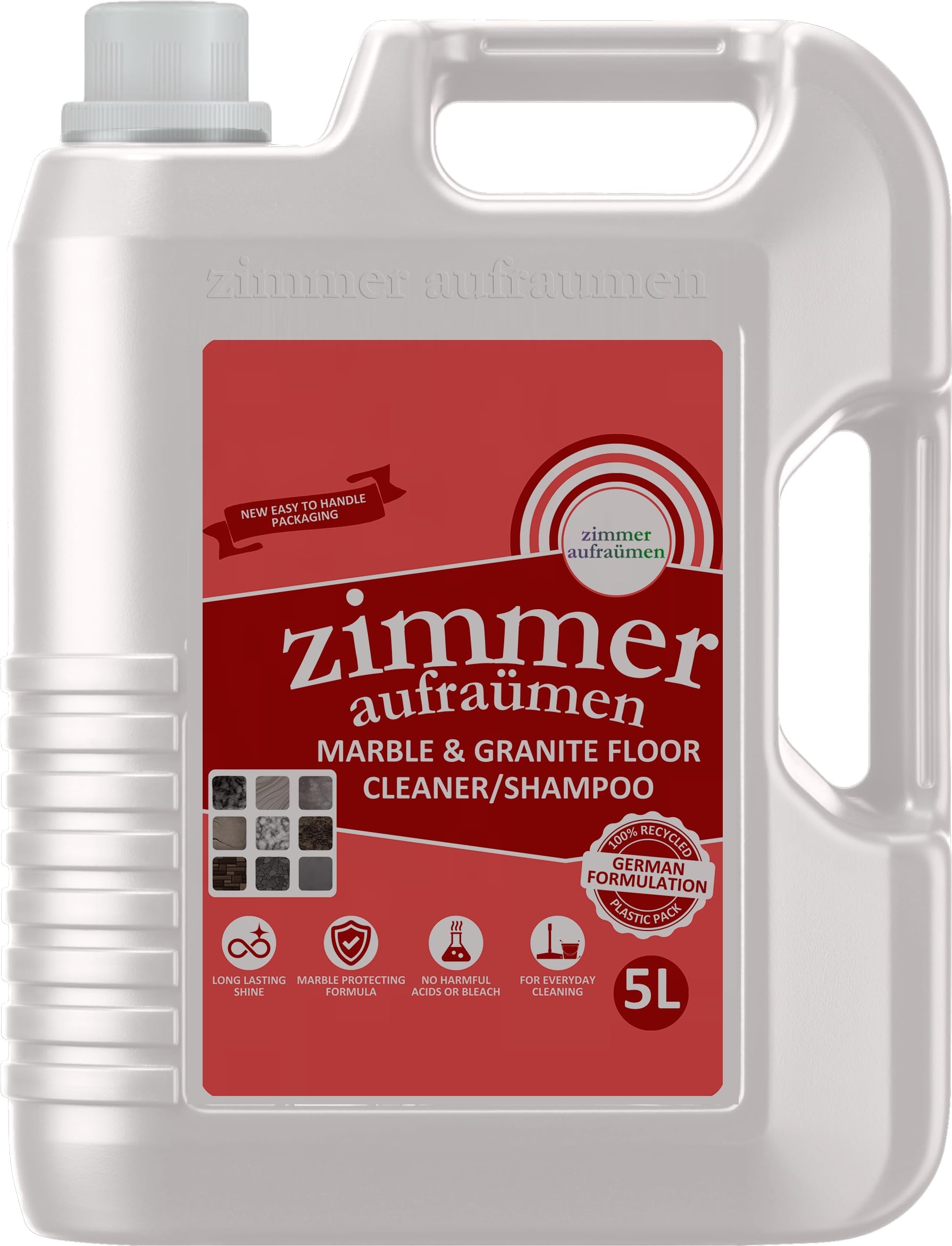 - Marble & Granite Shampoo/Floor Cleaner-5 Litres. 2XTHICK & CONCENTRATED ECONOMICAL.100% BIODEGRADABLE With French Fragrance.Eco-friendly. Kids & Pets Safe