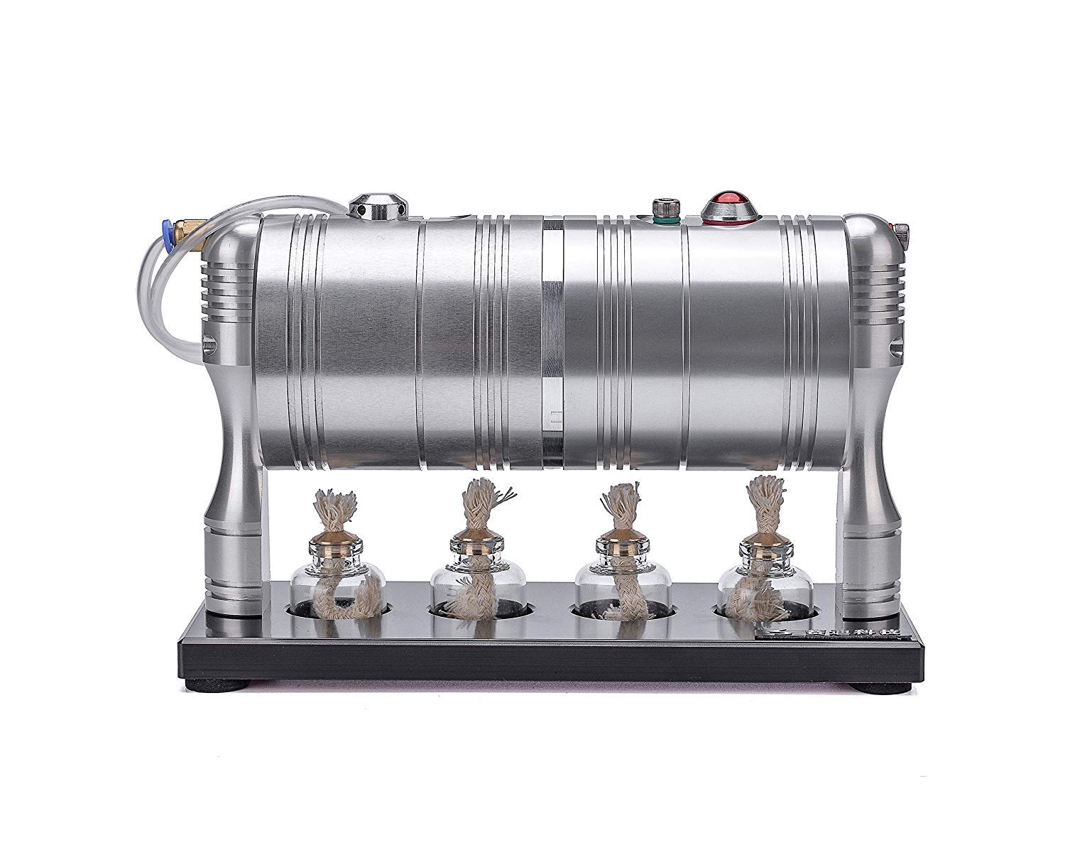 Sunnytech Hot Live Steam Engine Cylinder Unibody Design Boiler Education Toy DIY GL-002