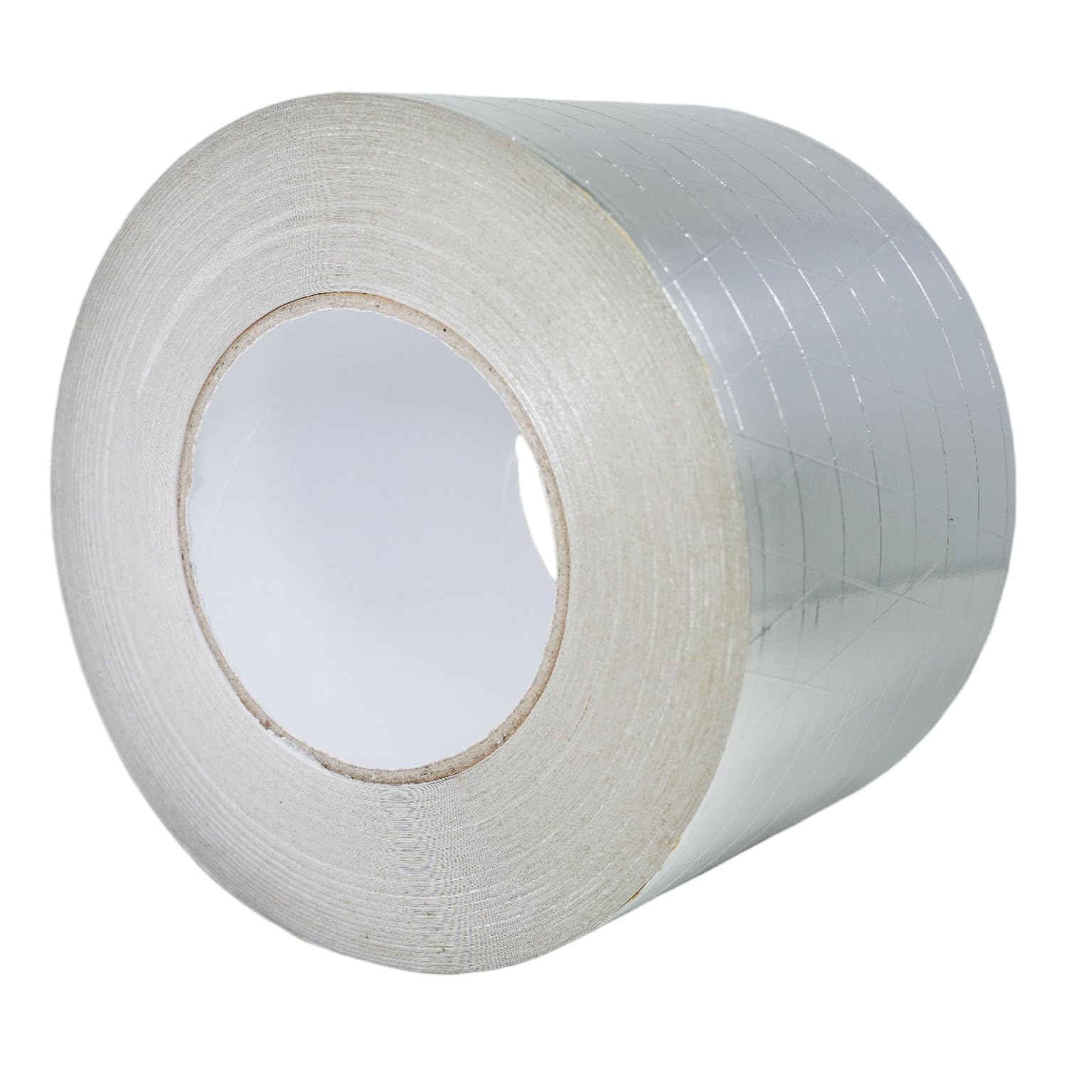 GGR Supplies T.R.U. FSK-R Aluminum Foil/Scrim/Kraft Jacketing Insulate Tape with Rubber Adhesive. 50 Yards. (4 (96mm))