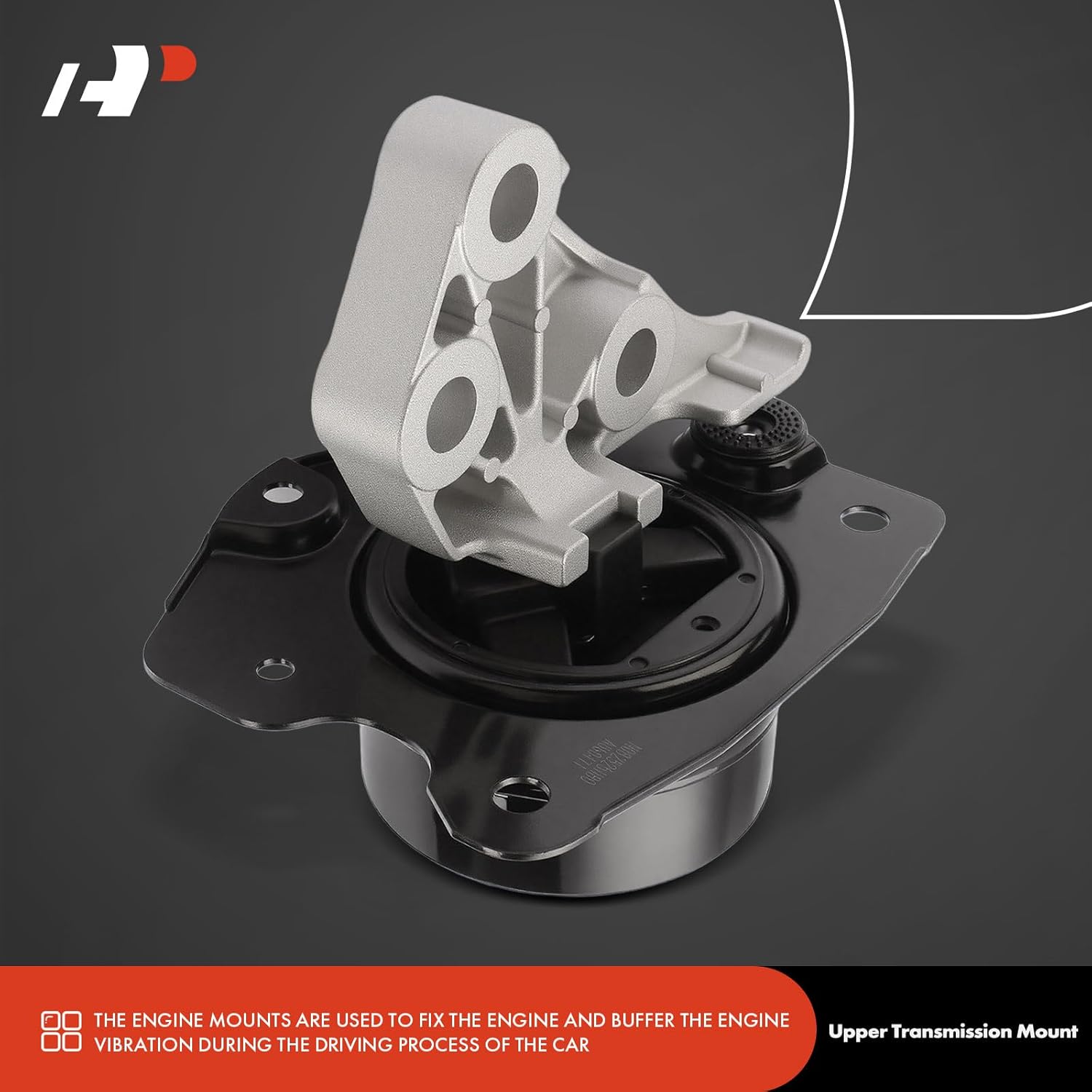 A-Premium Upper Transmission Mount Compatible with Saturn Vue 2008 2009 2010, 2.4L