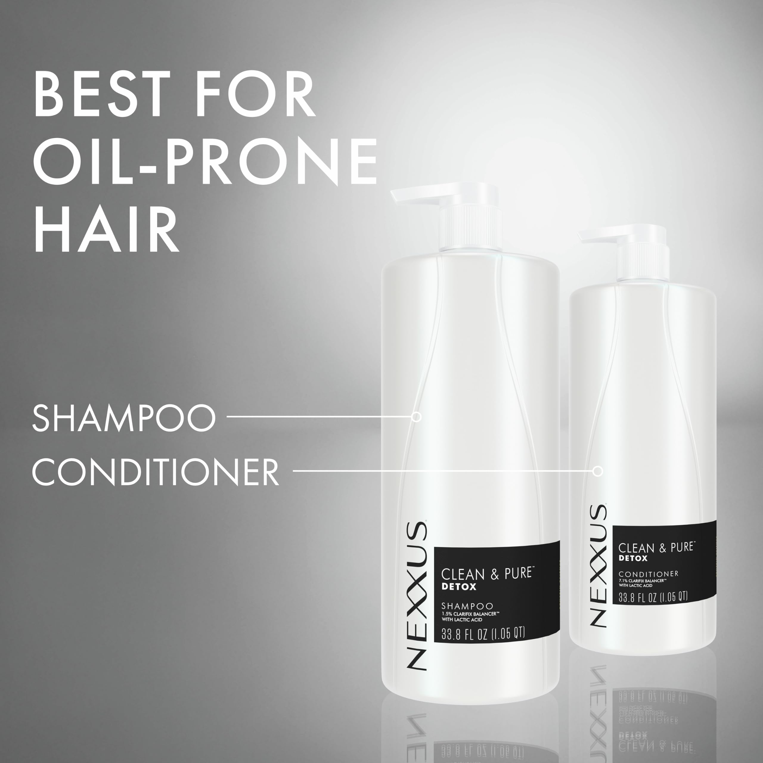 Nexxus Clean & Pure Conditioner with Clarifix Balancer Technology