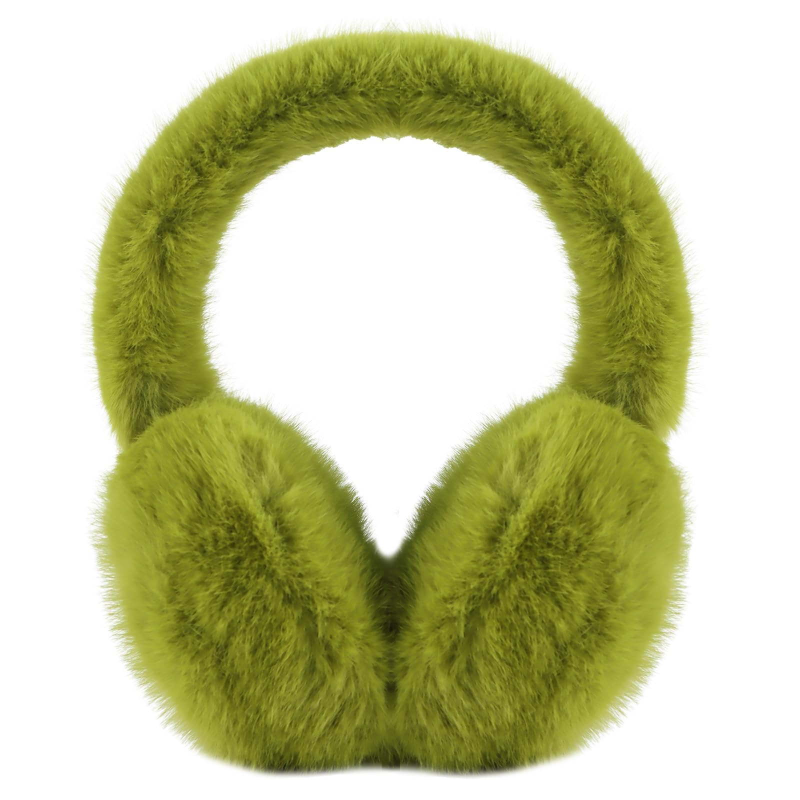 PESAAT Fluffy Faux Fur Earmuffs