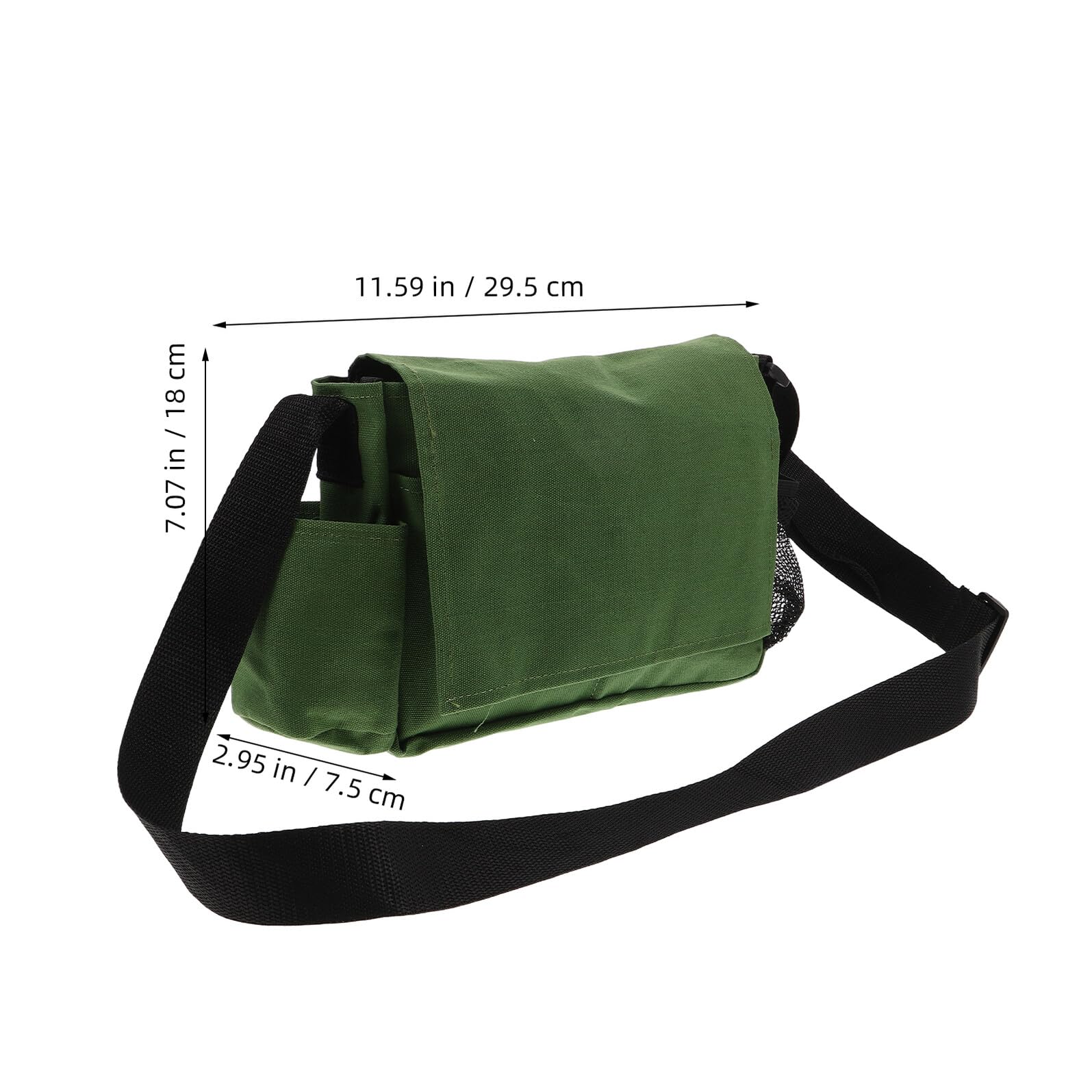 Alasum Borsa Golf Crossbody Compatta in Nylon Resistente Portasabbia e Porta Palline con Tracolla Regolabile per Uomo e Donna Borsello Utility Unisex per Campo da Golf