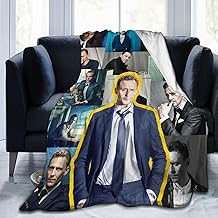 LJYHLAA Super Soft Flannel Tom Hiddleston Blanket Throw Camping Cold Cinema Or Travel,Gift for Your Family and Friend for ...