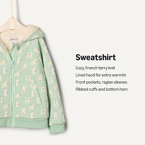 Miniatura 2 de Tienda Essentials x Sofia Grainge - Sudadera unisex con capucha y cremallera para niños pequeños y bebés