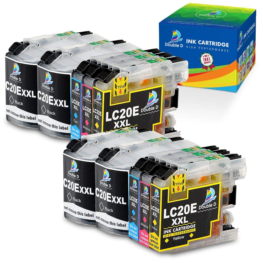 Brother LC20E LC-20E XXL Ink Cartridges 