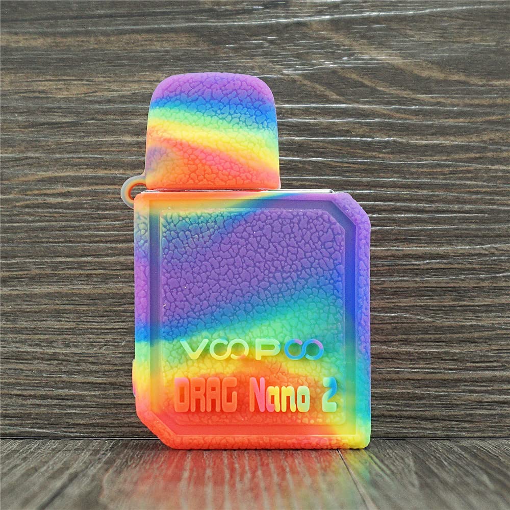 ORIN Voopoo Drag Nano 2 Case, Texture Silicone Case for Voopoo Drag Nano 2  AntiSlip Cover Shield Sleeve Wrap Decal Skin(Rainbow) : Amazon.co.uk:  Electronics & Photo