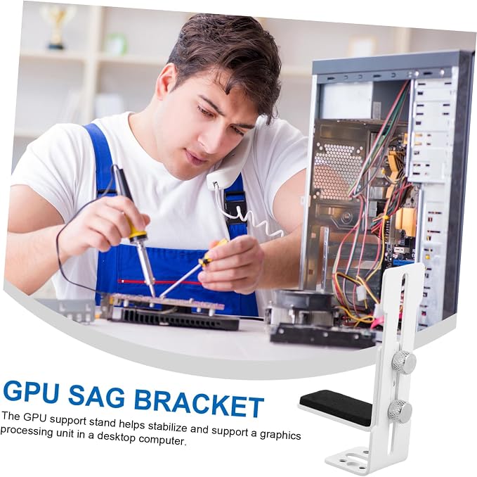 Soporte de Metal para GPU Montaje Vertical miniatura 6