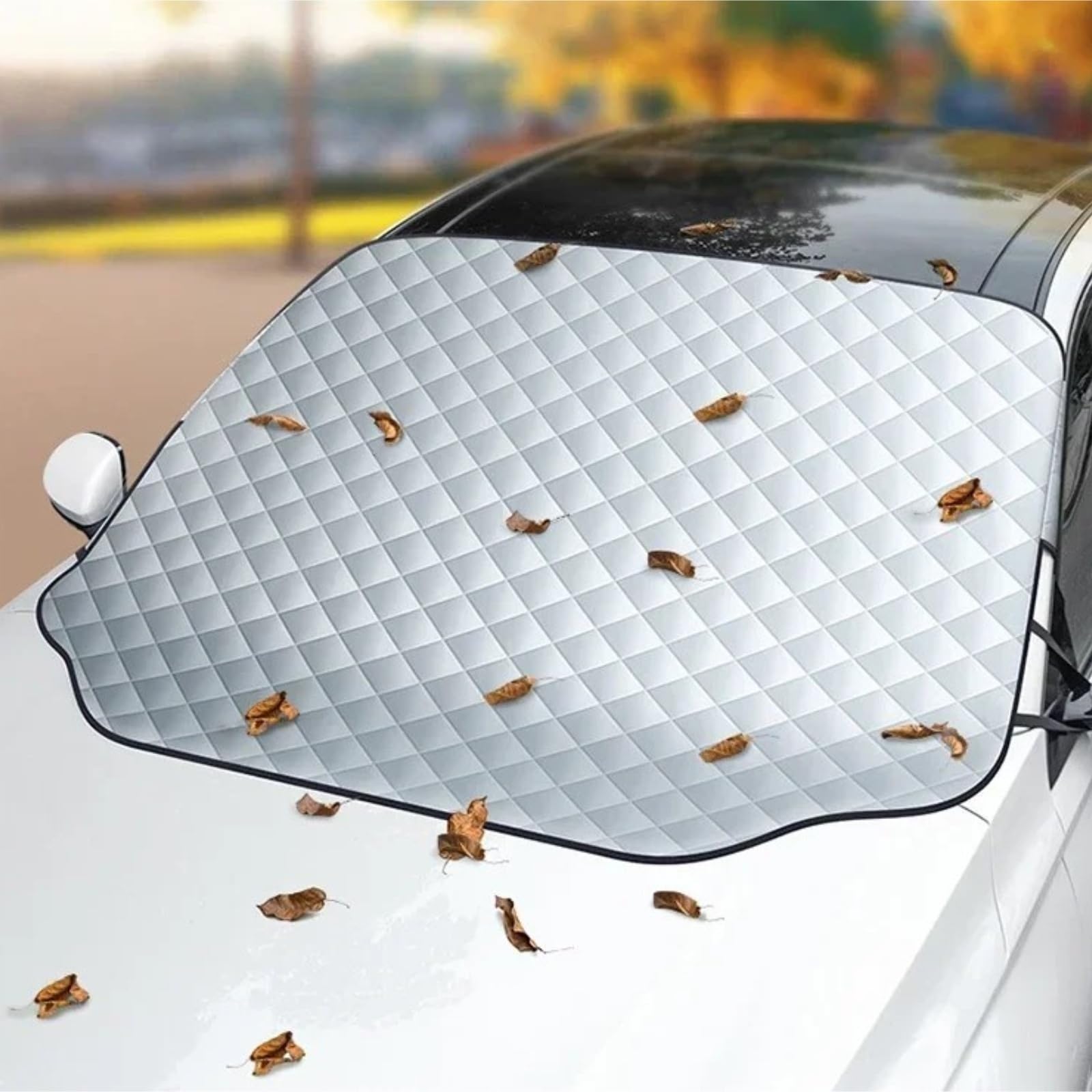 per Passat B5 B6 B7 Copertura per Parabrezza per Auto per Ghiaccio E Neve Copertura Parabrezza Auto Ghiaccio(158 * 126)