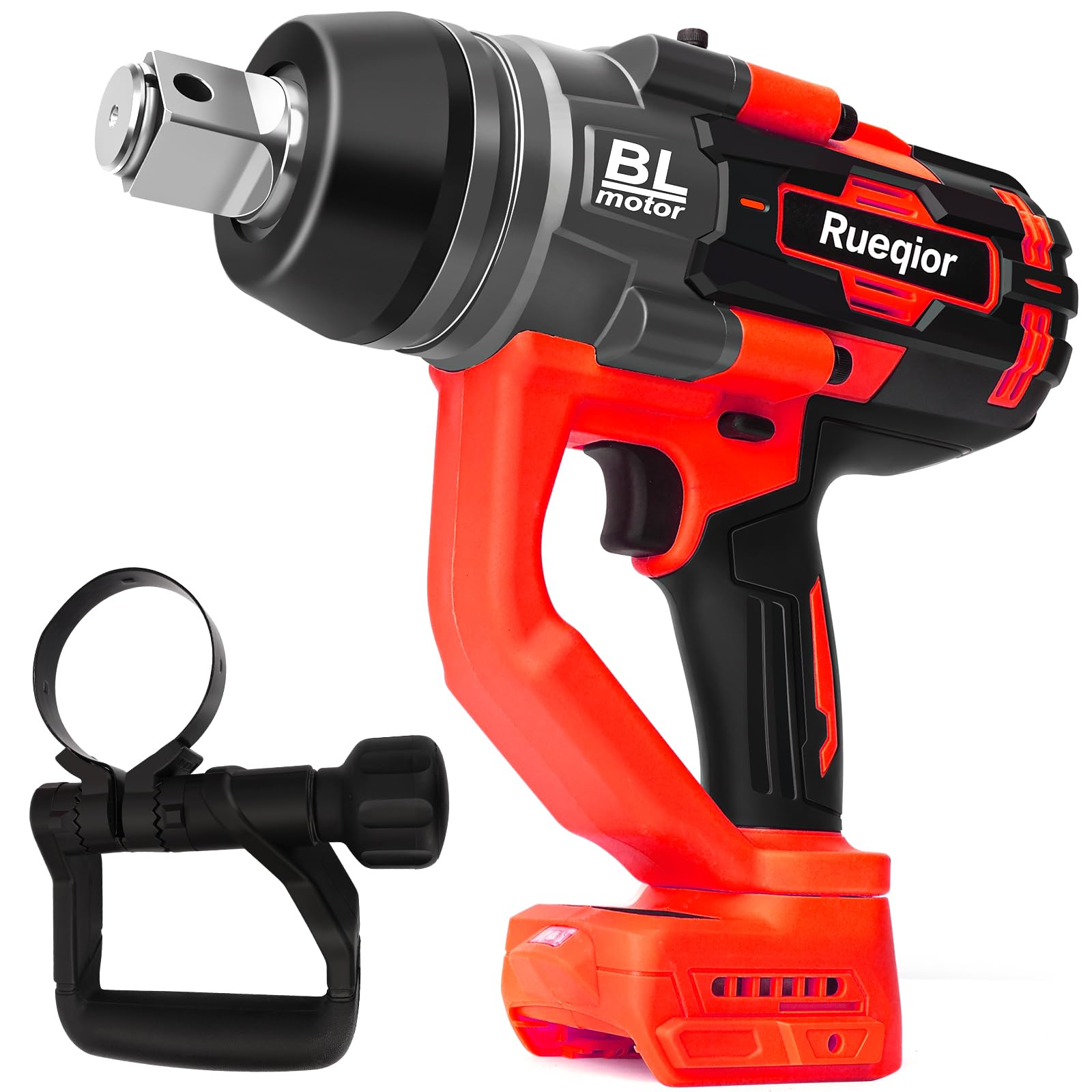 Cordless Impact Wrench 1" Compatible with Milwaukee 18V Battery, Impact Wrench 2250FT-LBS(3000N.m) High Torque Brushless Electric Impact, with 4 Modes