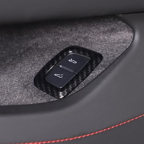 Vista 116 de CHEAYAR Cubierta decorativa para panel de interruptor de elevación de ventana, compatible con Chevrolet Corvette C8 2020-2023