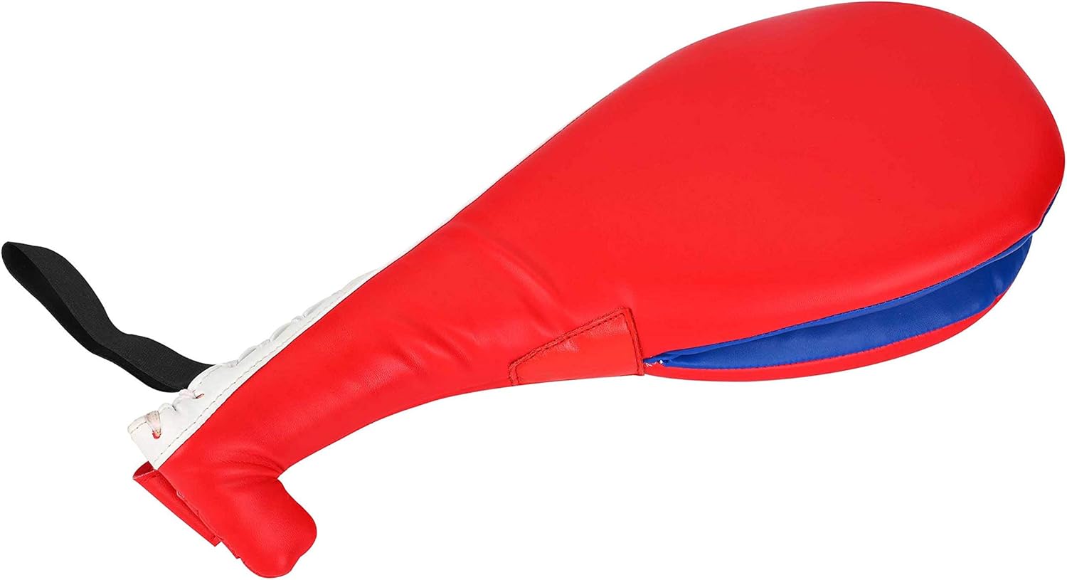 KUELL Taekwondo Kick Pad, Kick Double Striking Pads for Kickboxing Training, Karate Kicking Target, Boxing Clapper PVC Red/Black : Sports & Outdoors