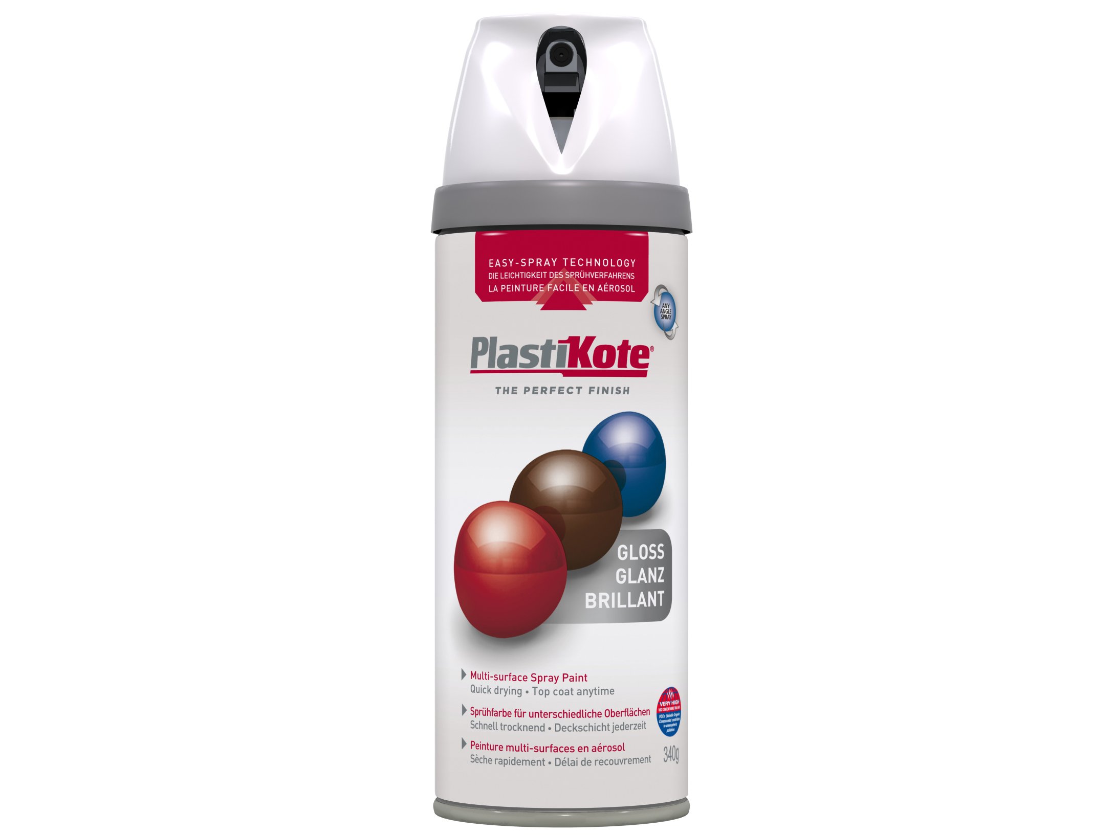 PlastiKote 440.0021102.076 21102 Colour Twist & Spray Gloss White ...
