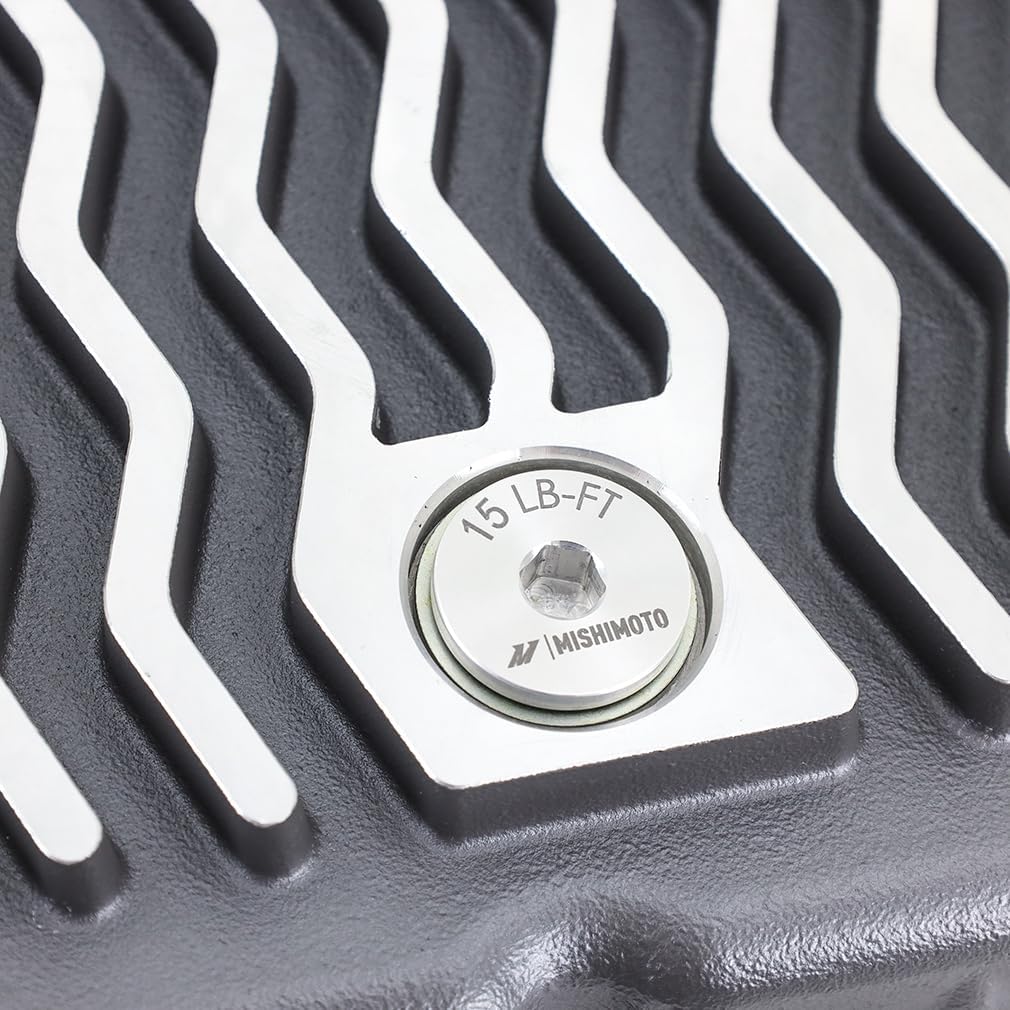 Mishimoto Aluminum Transmission Pan, Compatible with Chevy/GMC 6.6L Duramax 2001-2019