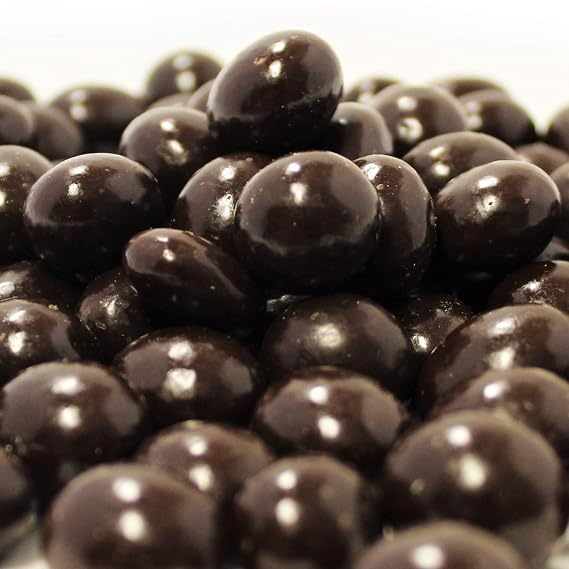 Sugar Free Dark Chocolate Covered Espresso Beans by Its Delish, 1 lb (16 Oz Bag) Kosher Parve and Vegan Semisweet Chocolate
