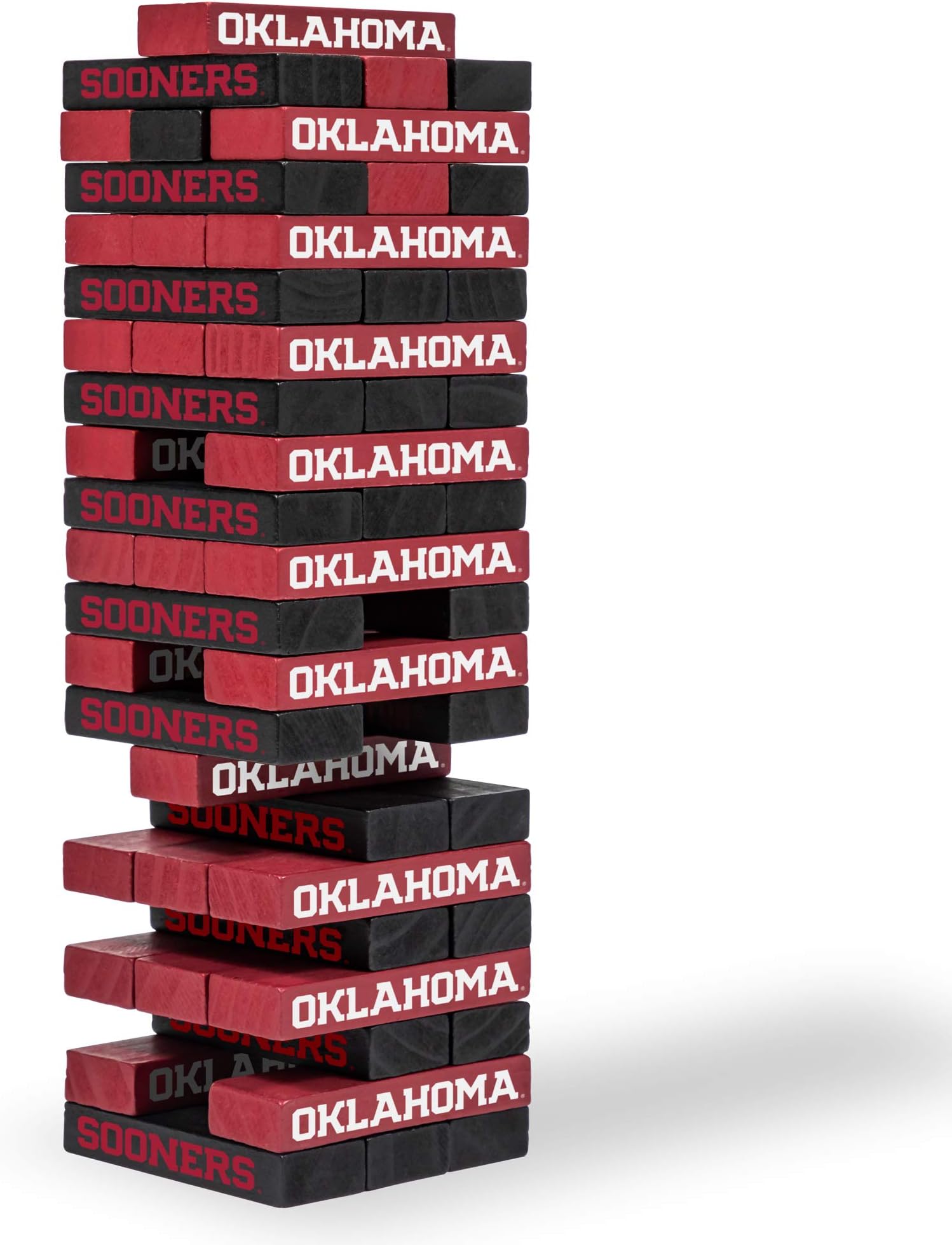 Wild Sports NCAA College Table Top Desk Stackers Game, 3" x 1" x .5"