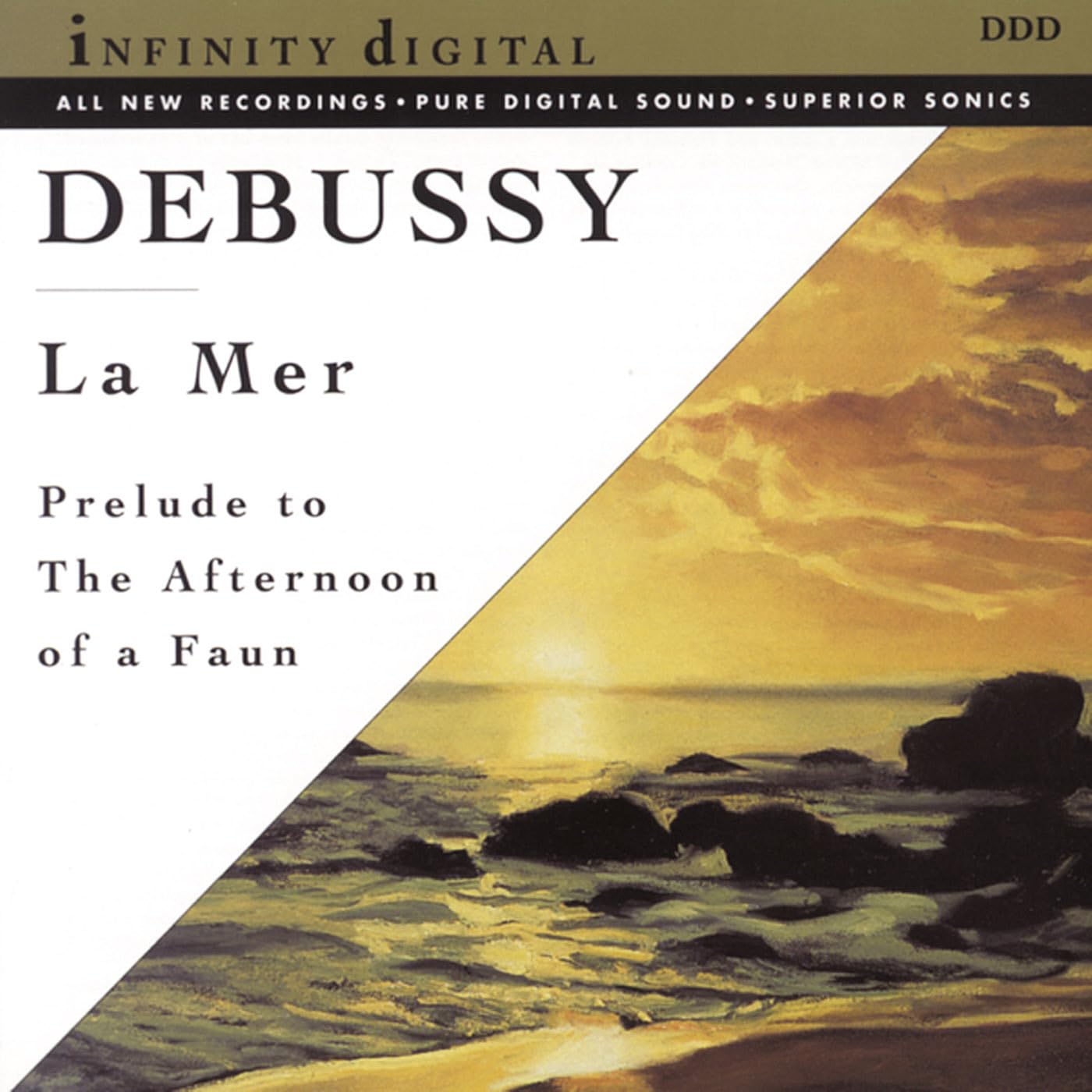 Debussy: La Mer, Prelude to The Afternoon of a Faun [Audio CD] Vakhtang Kakhidze
