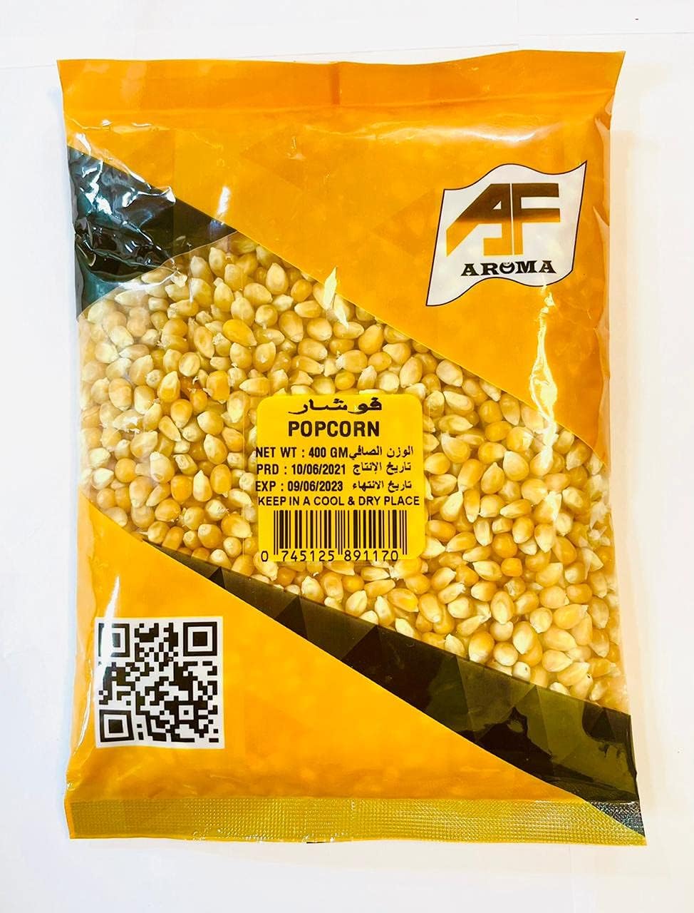 "N/A" AROMA POPCORN (400 g)
