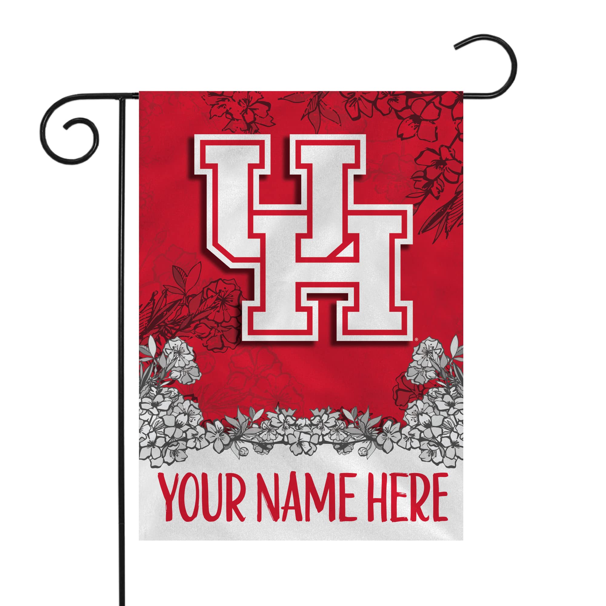 Rico Industries NCAA Standard/Primary Personalized Garden Flag