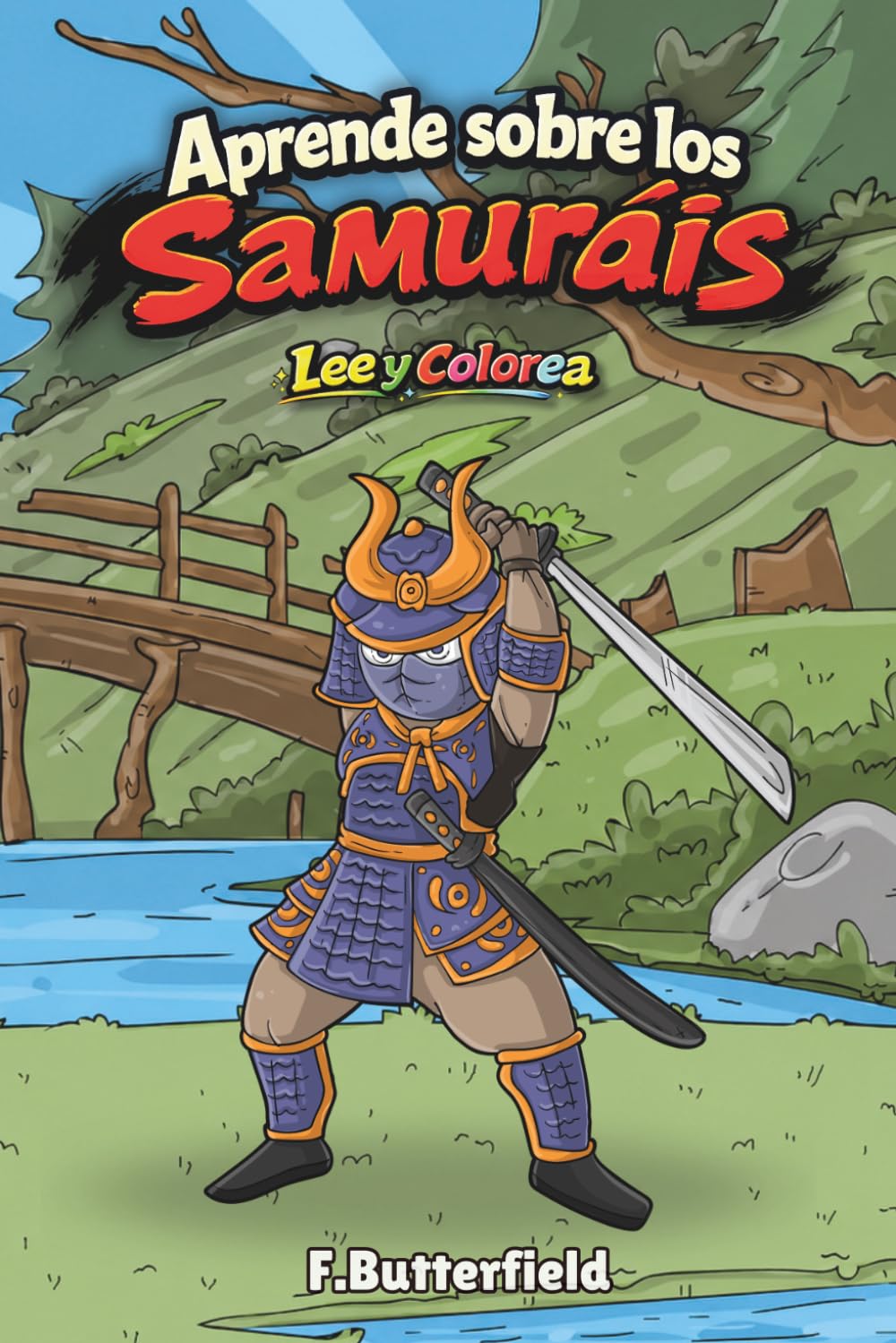 Aprende sobre los Samuráis: Lee y Colorea (Pequeños Exploradores)