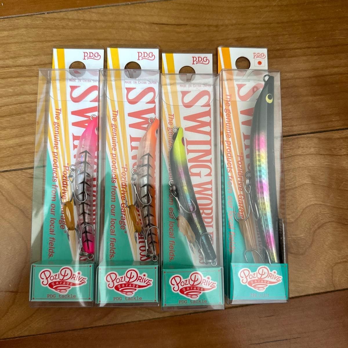 ポジドライブガレージ　シーバスルアーセット ポジドライブガレージ クリスタルサリー60 シーバスルアー