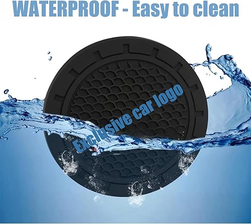 Miniatura 3 de Posavasos de automóvil aptos para Honda Civic FIT Odyssey Accord CR-V HR-V, accesorios de silicona empotrada, antideslizante, accesorios interiores