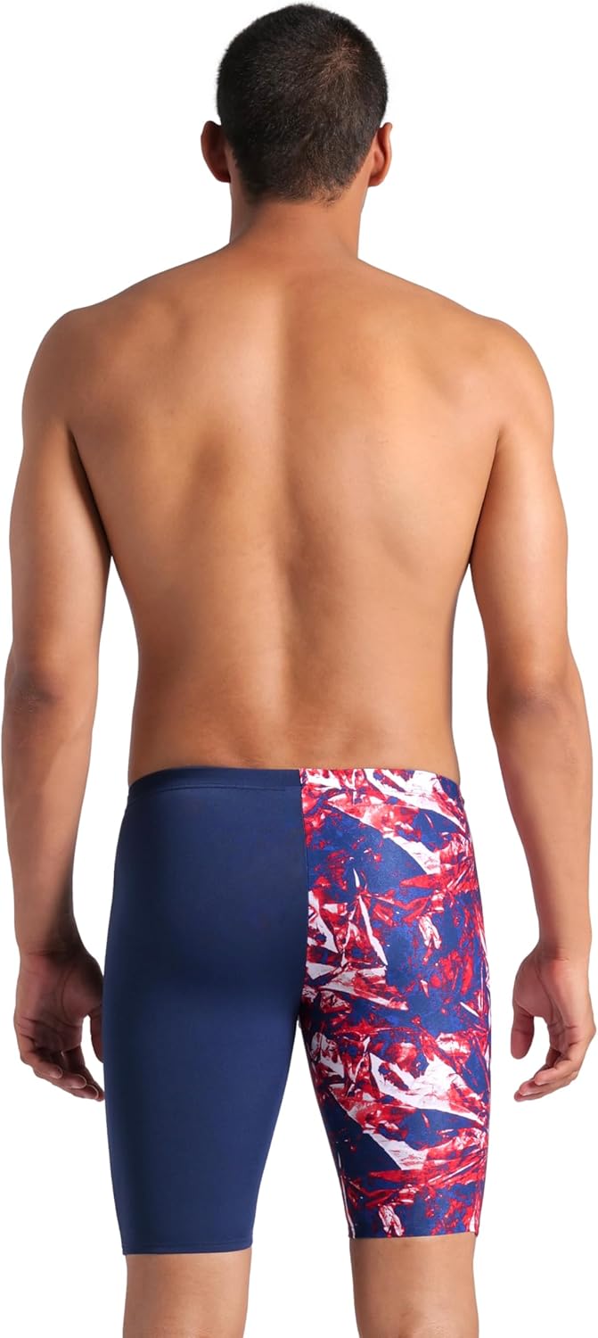 Arena Men's Performance Crackle Swim Jammer Intensive Training Professional Sports Bathing Suit