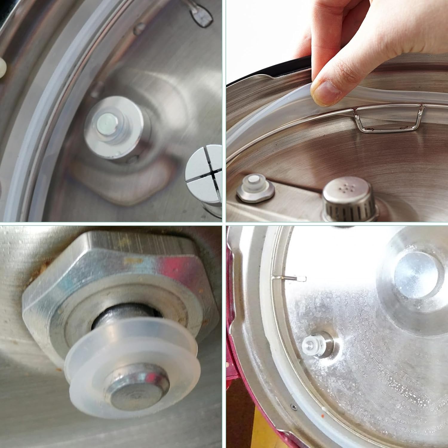 Float Valve Seal for Instant Pot Replacement Parts with 10 Sealer Gasket