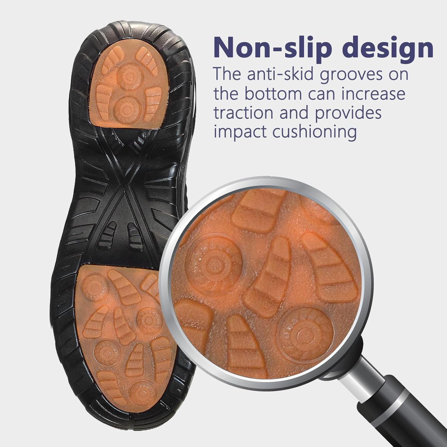 Non Slip Work Shoes Women, Slip On Sneakers Women,Work Shoes Walking Gym Nurse Mesh Casual Fashion Sneakers Comfort Breathable Lightweight - Image 6