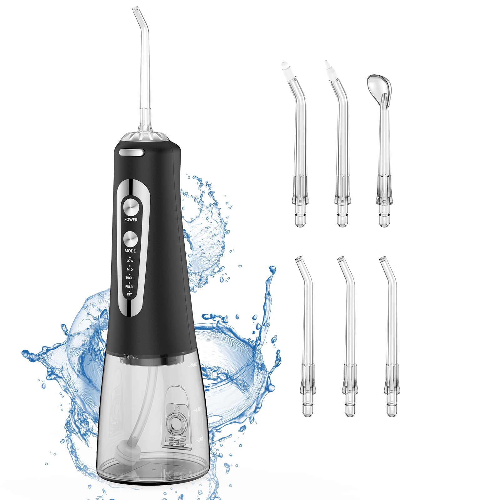 Jet Dental Hidropulsor Portátil IPX7 Impermeable Para Hogar y Viajes