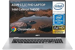 Asus Chromebook with Large 17.3" FHD Screen
