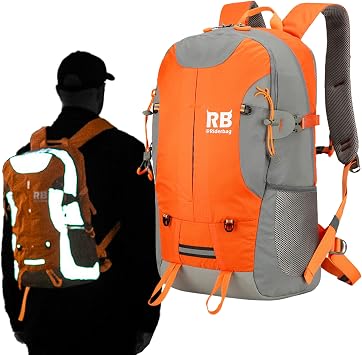 riderbag Reflective Motorcycle Backpack, Hi Viz Commuter Riding Bag