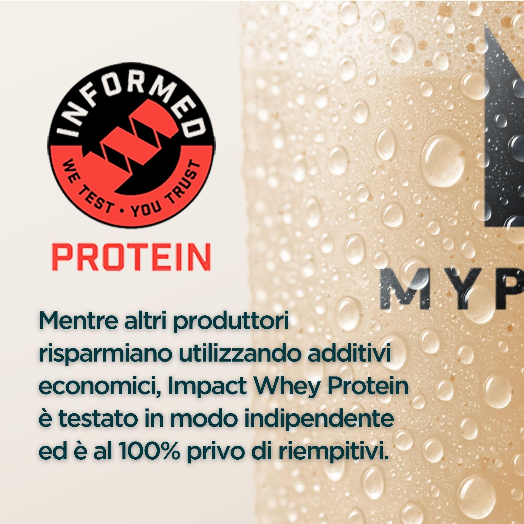 Myprotein Impact Whey Protein - Vaniglia | 30 porzioni | fino a 23 g di proteine ​​per porzione | A basso contenuto di grassi e zuccheri | Ideale per la crescita e il mantenimento muscolare
