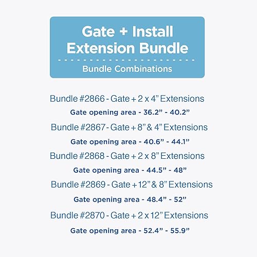 Miniatura 9 de Perma Child Safety Clear Ultimate Safe Step Secure Step - Puerta montada a presión con cierre automático, negro cálido, se adapta a aberturas de