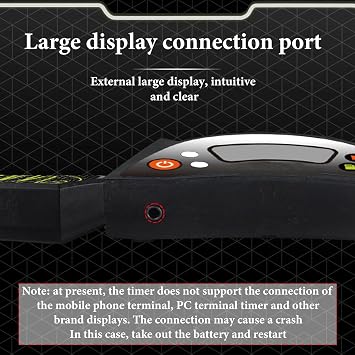 Speed ABS 27.5x7.5x3.3cm | Touch Control Timer with Display, Cube Race