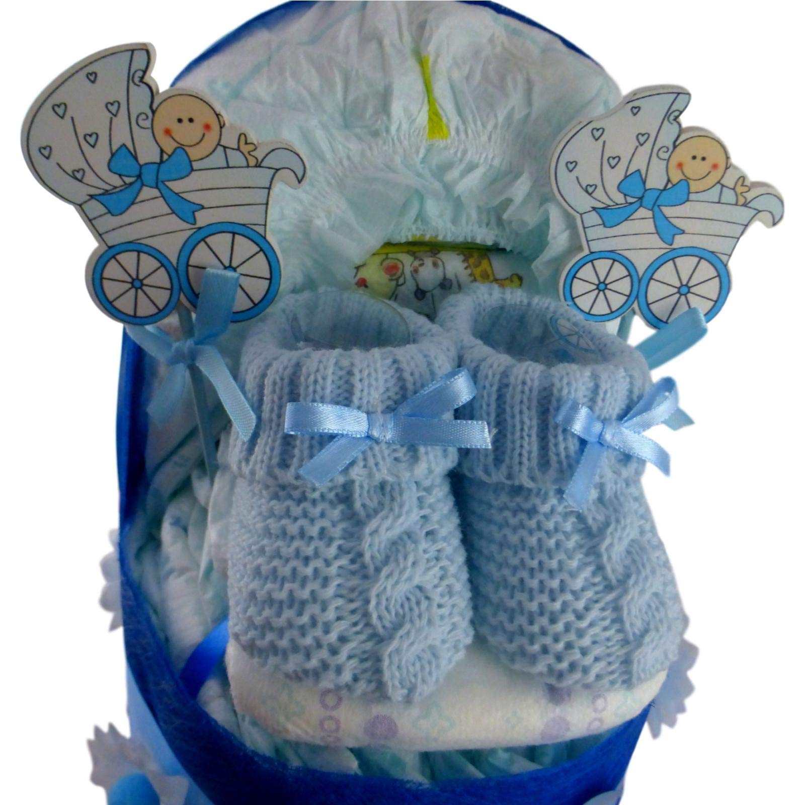 Gâteau de couches Dodot taille 3 (4-10 kg) 28 couches avec bottines et médiators