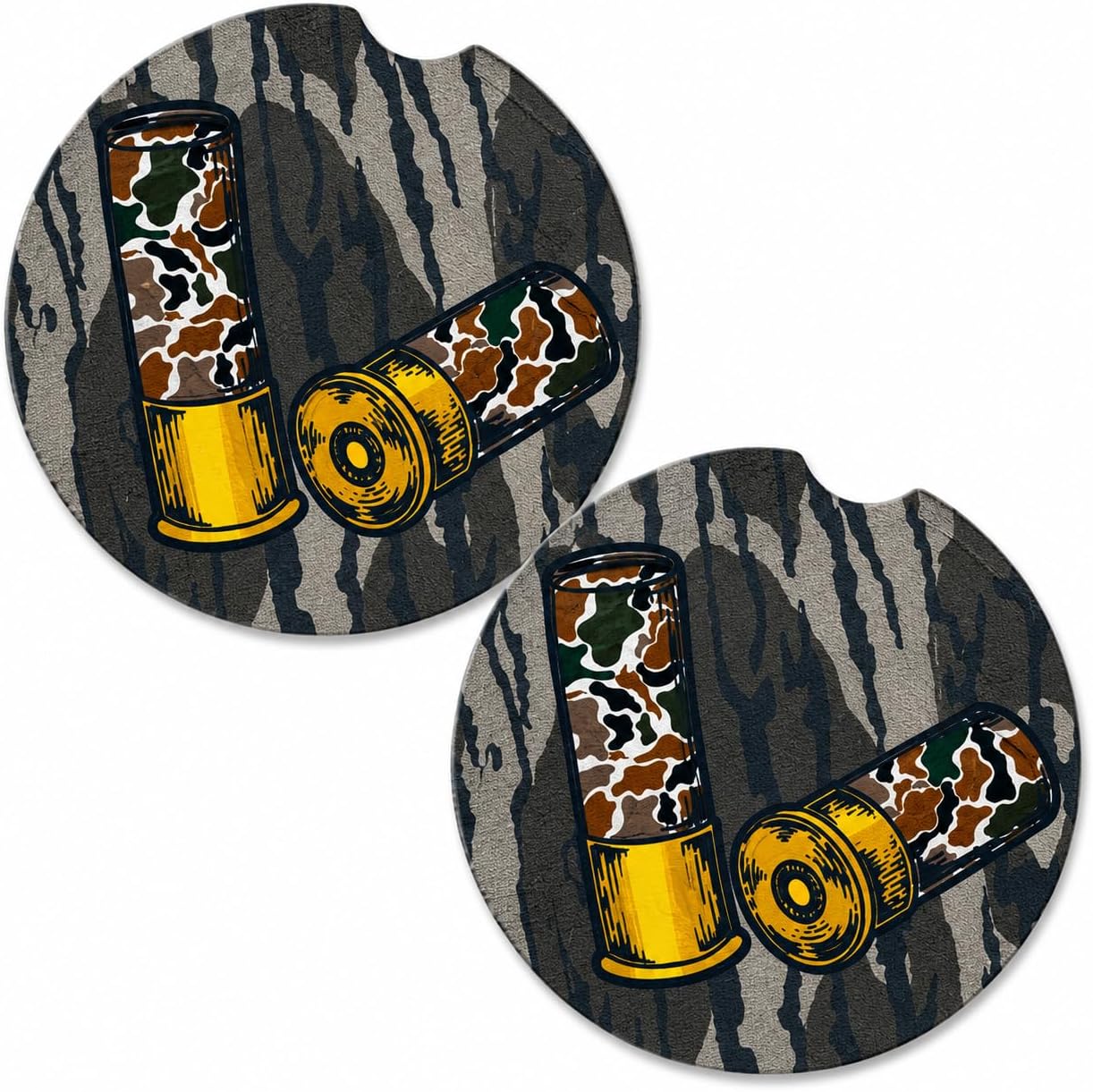 Scent South Neoprene Car Coasters | 2 Pack| Vehicle Cup Holder Inserts| Hunting Truck & SUV Accessories | Absorbent Cup Holder Protectors image 5