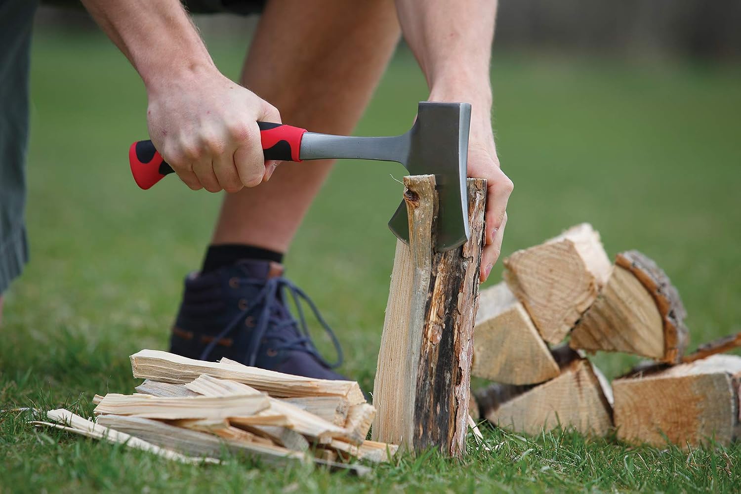 Coghlan's Camping Hatchet 14" – Lightweight, Durable Outdoor Axe for Chopping Wood, Splitting Logs, Bushcraft, and Backpacking Adventures, Essential Survival Tool
