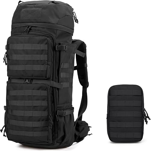 Sac à dos militaire 75L Sac à dos de randonnée avec h Mardingtop