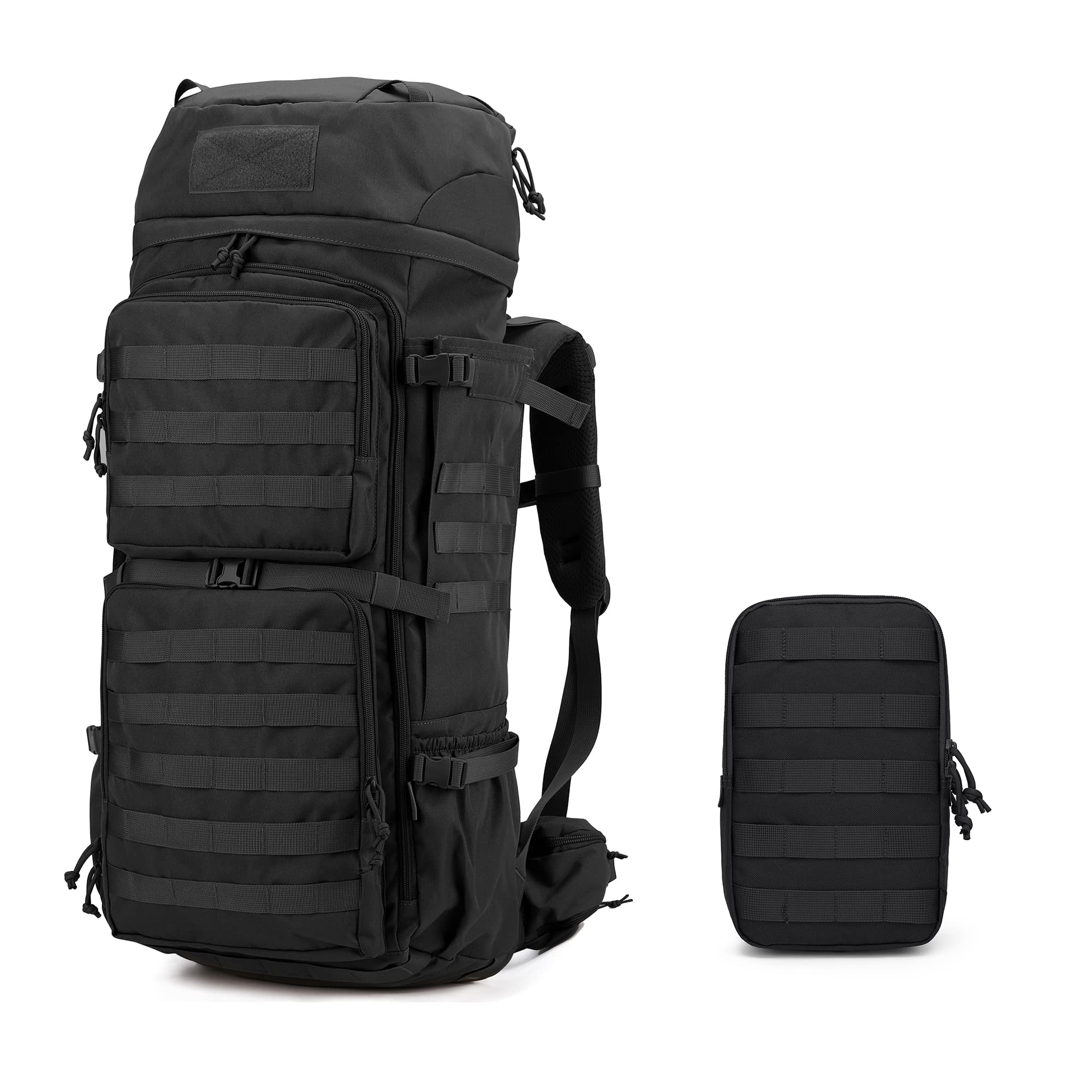 Mardingtop 75L Rucksack Taktischer Rucksack Wanderrucksack Trekkingrucksack YKK Zipper mit der großen Kapazität
