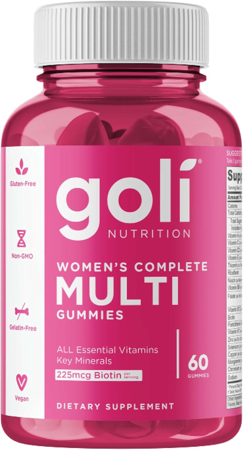 Goli Nutrition : Avis complet sur les Multivitamines Végétaliennes pour Femmes – 60 Gommes, Sans Gélatine, Sans Gluten, Sans Soja, Sans OGM Goli Nutrition : Avis complet sur les Multivitamines Végétaliennes pour Femmes – 60 Gommes, Sans Gélatine, Sans Gluten, Sans Soja, Sans OGM