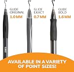 BIC Atlantis Original Retractable Ball Pen, Medium Point (1.0mm), Black, 4-Count